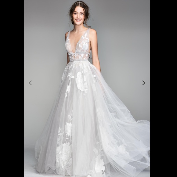 Willowby by Waters Ivory Galatea Wedding Dress - Picture 1 of 14